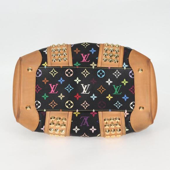 LOUIS VUITTON Monogram Multicolor Courtney MM Bag Black M45642 - Picture 10 of 16